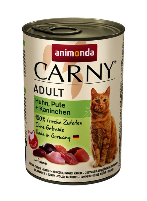 EAN 4017721837422 - animonda Carny chicken, turkey + rabbit 400 g imagen 1