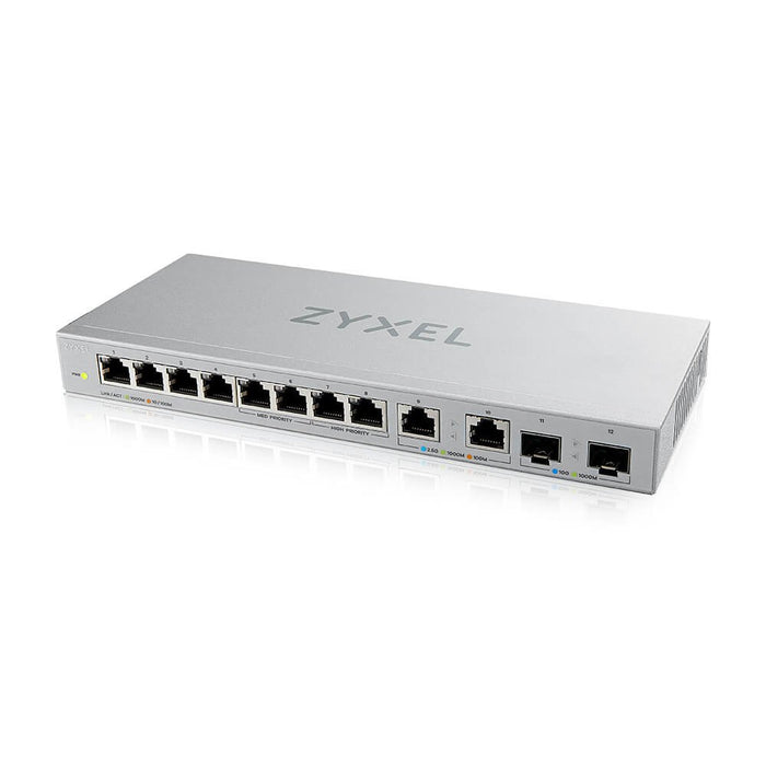 EAN 4718937633708 - Zyxel XGS1010-12-ZZ0102F switch No administrado Gigabit Ethernet (10/100/1000) Gris imagen 7