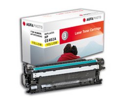 EAN 4250164831040 - AgfaPhoto CE402A cartucho de tóner 1 pieza(s) Amarillo imagen 1