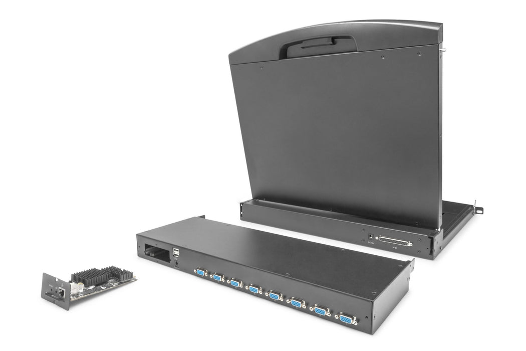 EAN 4016032447603 - Digitus DS-72213 interruptor KVM Montaje en rack Negro imagen 4