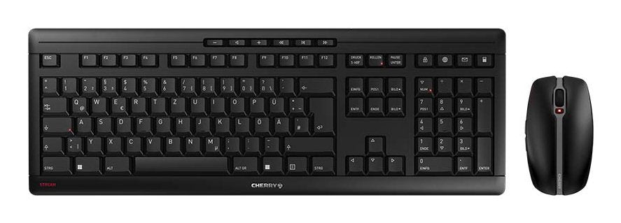 EAN 4025112090745 - CHERRY Stream Desktop teclado Ratón incluido Oficina RF inalámbrico QWERTZ Alemán Negro imagen 1
