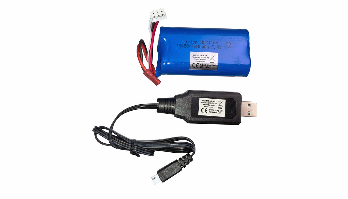 EAN 4260677953702 - Amewi ACV730 V3 modelo controlado por radio Excavadora Motor eléctrico 1:14 imagen 5