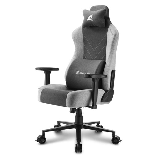 EAN 4044951034826 - Sharkoon SKILLER SGS30 FABRIC BK/GY GAMING SEAT FABRIC COVER imagen 1