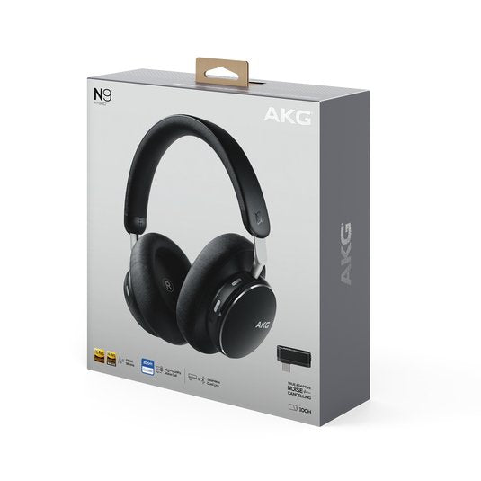 EAN 1200130008412 - AKG N9 Hybrid Auriculares Inalámbrico y alámbrico Diadema Llamadas/Música Bluetooth Negro imagen 10