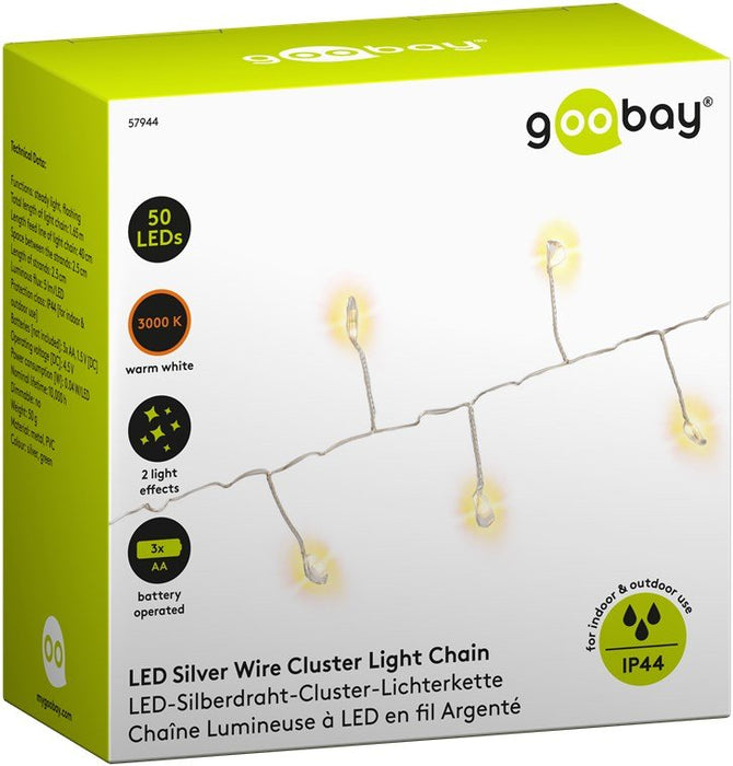 EAN 4040849579448 - Goobay 57944 iluminación decorativa Fairy lights 50 bombilla(s) LED imagen 6