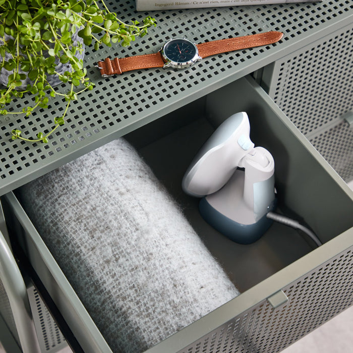 EAN 3121040087763 - Tefal Access Steam Pocket DT3041 Vaporizador manual de prendas 1300 W Azul, Blanco imagen 4