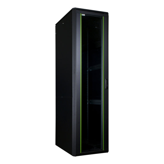 EAN 5420016846303 - LOGON RDL46U68BL armario rack 46U Rack o bastidor independiente Negro imagen 3
