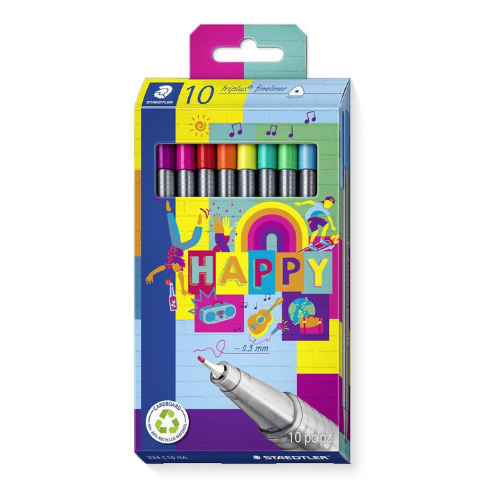 EAN 4007817087480 - Staedtler triplus fineliner 334 rotulador de punta fina 10 pieza(s) imagen 1
