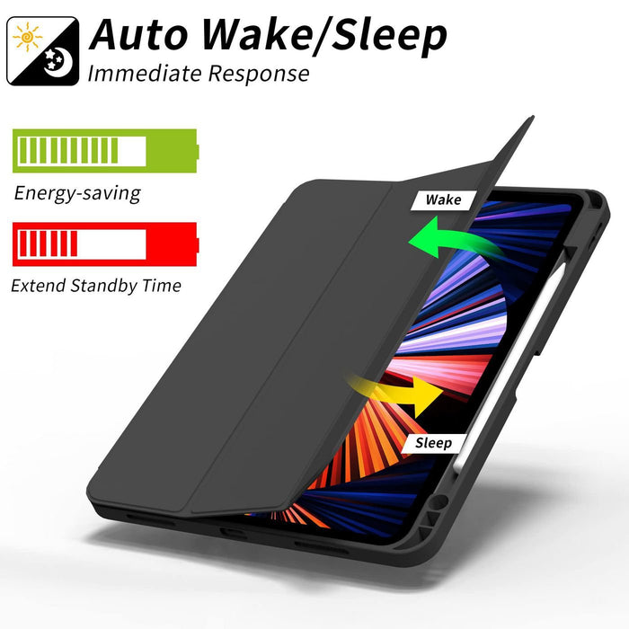 EAN 5715063392294 - eSTUFF ES68201400-BULK funda para tablet 32,8 cm (12.9") Folio Negro, Transparente imagen 4