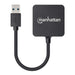 EAN 0766623162296 - Manhattan 162296 hub de interfaz USB 3.2 Gen 1 (3.1 Gen 1) Type-A 5000 Mbit/s Negro imagen 4