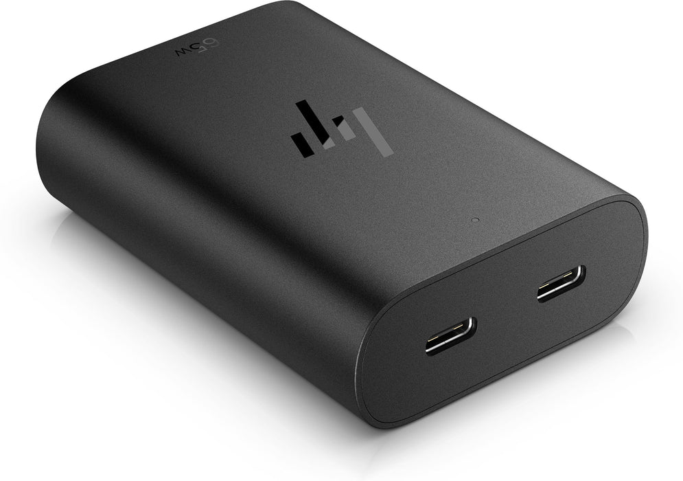 EAN 0198122960590 - HP 65W GaN USB-C Laptop Charger adaptador e inversor de corriente Negro imagen 7