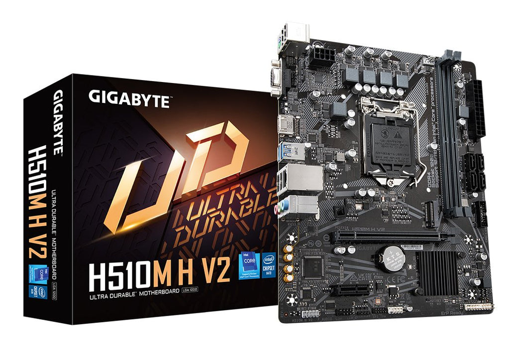 EAN 4719331854942 - GIGABYTE H510M H V2 placa base Intel H510 Express LGA 1200 (Socket H5) micro ATX imagen 1