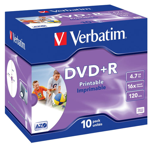 EAN 0023942435082 - Verbatim 43508 DVD en blanco 4,7 GB DVD+R 10 pieza(s) imagen 1