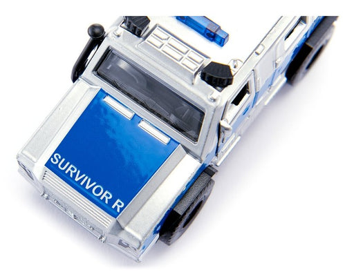 EAN 4006874023042 - Siku Rheinmetall MAN Survivor R Modelo a escala de furgón policial Previamente montado 1:50 imagen 2