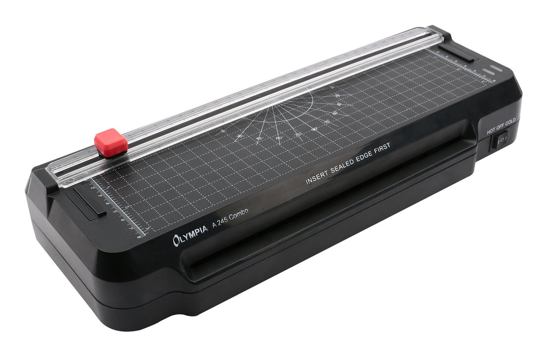 EAN 4030152031702 - Olympia A 245 Combo Plastificadora en frío/caliente 300 mm/min Negro imagen 2