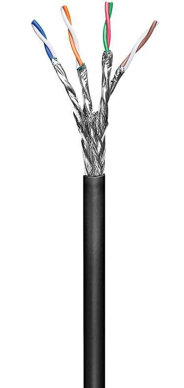 EAN 5712505471937 - Microconnect KAB028-100 cable de red Negro 100 m Cat6 S/FTP (S-STP) imagen 1