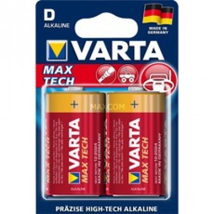 EAN 4008496545520 - Varta MAX TECH 2x Alkaline D Batería de un solo uso Alcalino imagen 2