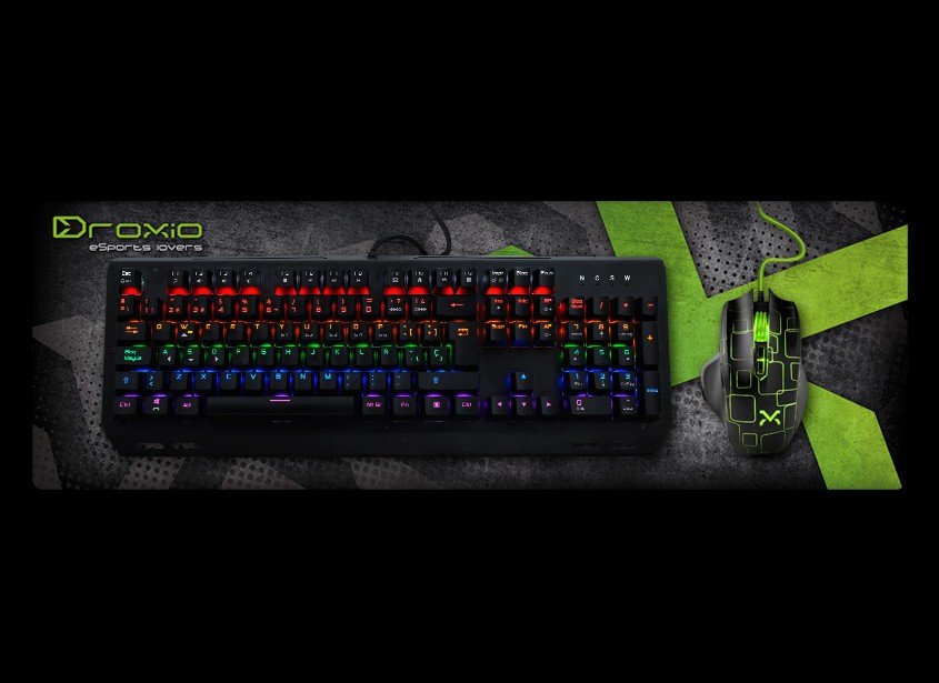 EAN 8436531559069 - Droxio MPG01 alfombrilla para ratón Alfombrilla de ratón para juegos Multicolor imagen 2