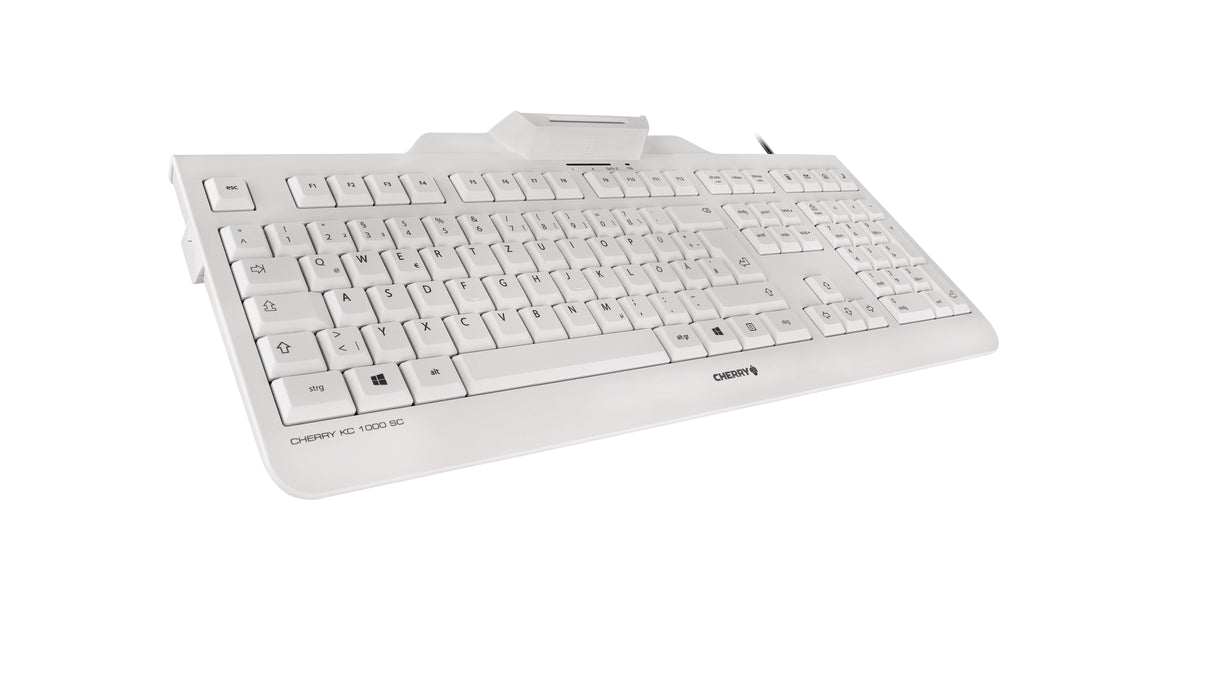 EAN 4025112083518 - CHERRY KC 1000 SC teclado Oficina USB QWERTZ Alemán Gris imagen 2