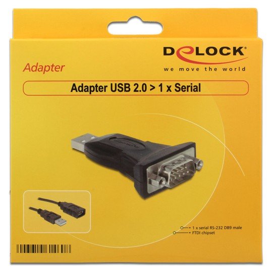 EAN 4043619614608 - DeLOCK USB2.0 to serial Adapter DB9 imagen 4