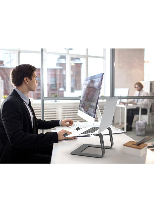 EAN 3567049011031 - Port Designs 901103 soporte para ordenador portátil Aluminio, Negro 39,6 cm (15.6") imagen 10