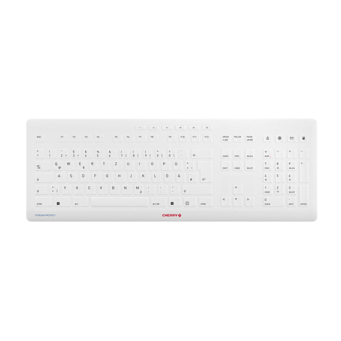 EAN 4025112108662 - CHERRY Stream teclado Universal RF inalámbrica + USB QWERTZ Alemán Blanco imagen 1