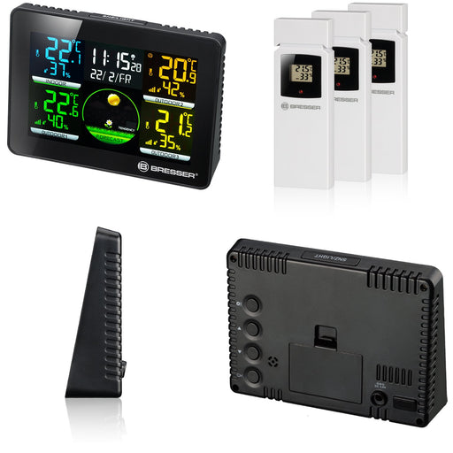EAN 4007922060101 - Bresser Optics 7000023 estación meteorológica digital Negro LCD CC/Batería imagen 2