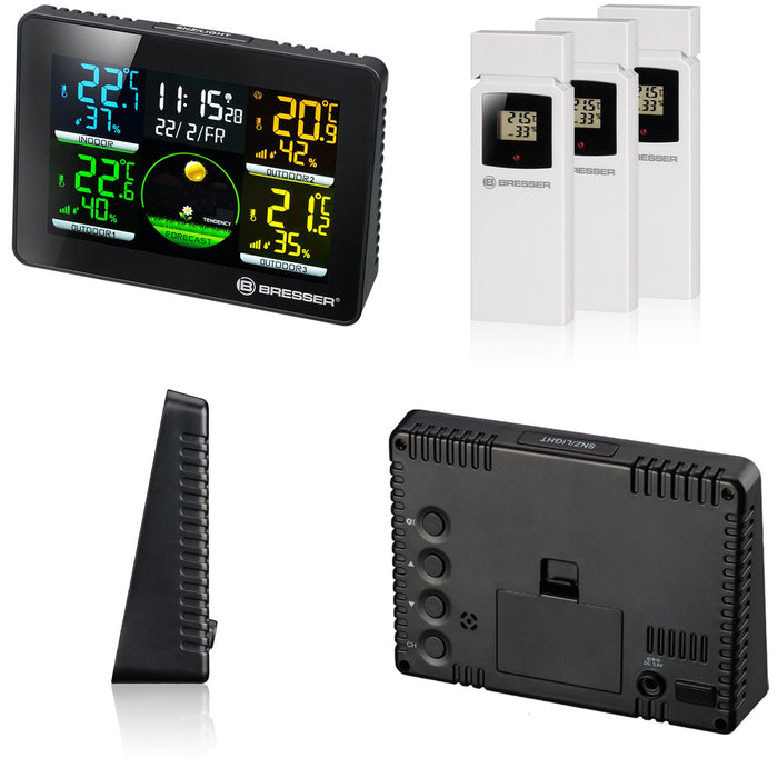 EAN 4007922060101 - Bresser Optics 7000023 estación meteorológica digital Negro LCD CC/Batería imagen 2