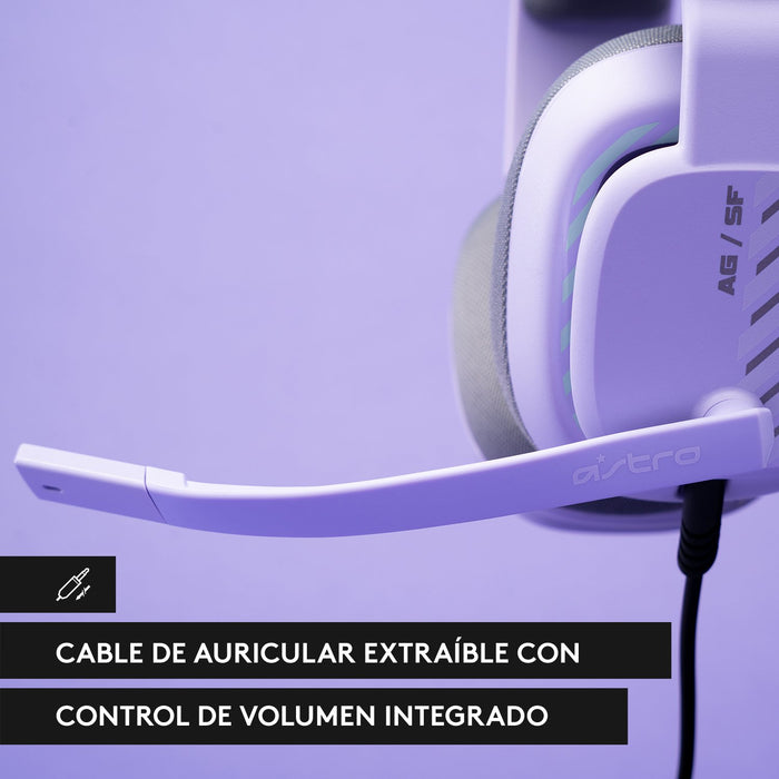 EAN 5099206101586 - ASTRO Gaming A10 Auriculares Alámbrico Diadema Juego Gris, Lila imagen 9
