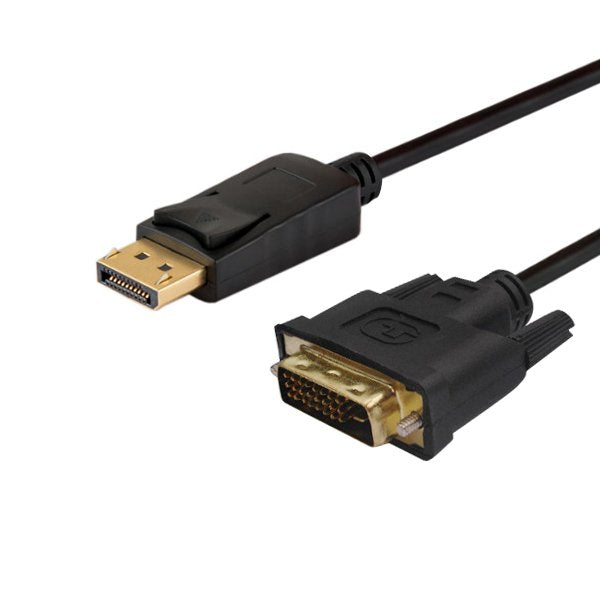 EAN 5901986043454 - Savio CL-106 adaptador de cable de vídeo 1,8 m DisplayPort DVI Negro imagen 1