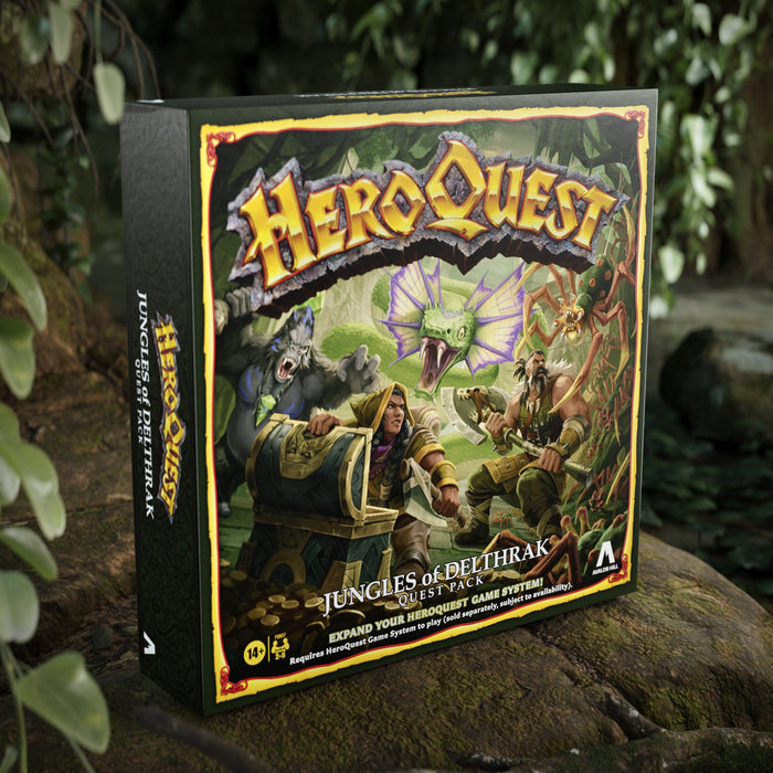 EAN 5010996227775 - Hasbro Gaming Avalon Hill HeroQuest Jungles of Delthrak Quest Pack Expansión de juego de mesa Viaje/avent imagen 20