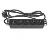 EAN 4014619715466 - Alcasa GC-N0103 unidad de distribución de energía (PDU) 4 salidas AC 1U Negro imagen 1