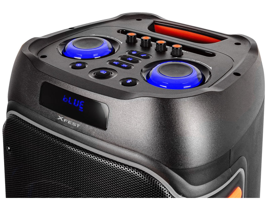 EAN 8011000041612 - Trevi XF 3600 PRO Altavoz para fiestas Negro 200 W imagen 2