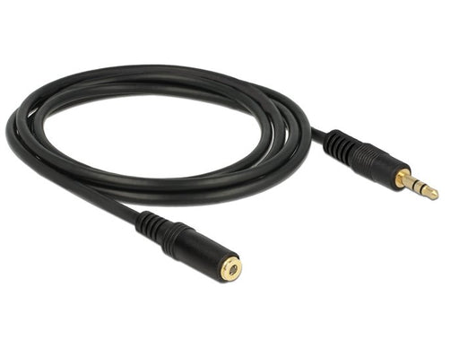 EAN 4043619837663 - DeLOCK 83766 cable de audio 2 m 3,5mm Negro imagen 2