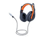 EAN 0097855190703 - Logitech 981-001383 auricular y casco Auriculares Alámbrico Diadema Educación USB Tipo C Azul, Naranja imagen 2