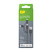 EAN 4891199206313 - GP Batteries CY1N cable USB 1 m USB A USB C/Micro-USB B/Lightning Gris imagen 2