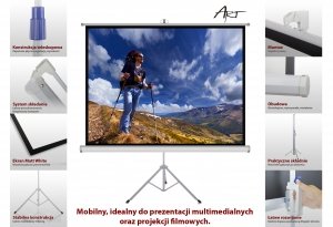 EAN 5902115406621 - ART ER T120 4:3 pantalla de proyección imagen 9