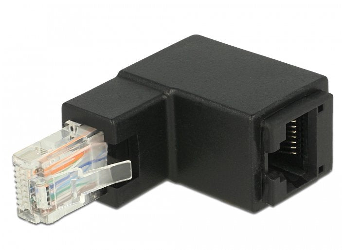 EAN 4043619864249 - DeLOCK 86424 cambiador de género para cable RJ-45 Negro imagen 1