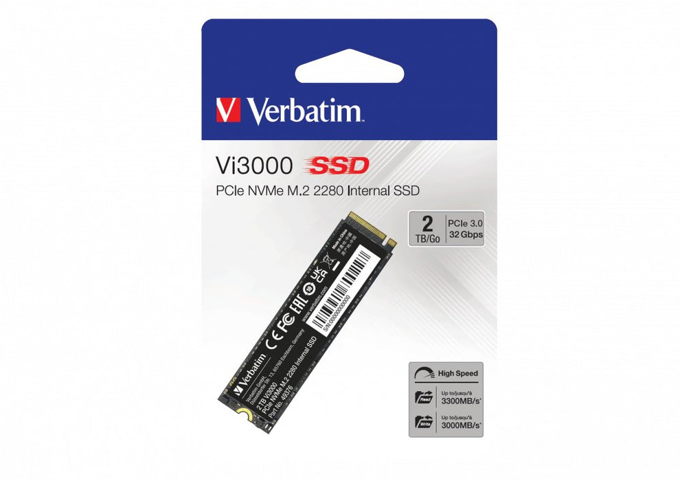 EAN 0023942493761 - Verbatim Vi3000 2 TB M.2 PCI Express 3.0 NVMe imagen 5
