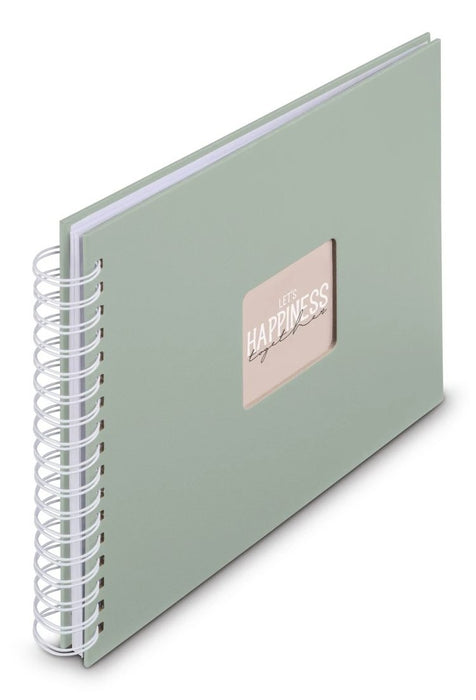 EAN 4007249098672 - Hama Fine Art álbum de foto y protector Salvia 100 hojas 10 x 15 cm Encuadernación espiral imagen 1