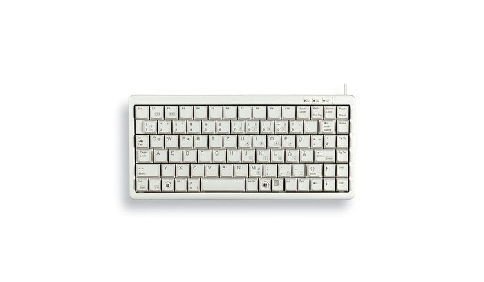 EAN 4025112038662 - CHERRY G84-4100 teclado Universal USB QWERTY Inglés de EE. UU. Gris imagen 1