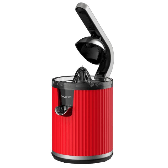 EAN 8435484038997 - Cecotec Xqueeze RetroJuice 600 Exprimidor lenta 600 W Negro, Rojo, Acero inoxidable imagen 3
