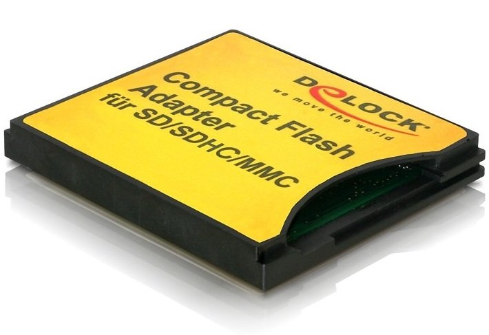 EAN 4043619615902 - DeLOCK 61590 lector de tarjeta CompactFlash Interno Amarillo imagen 1