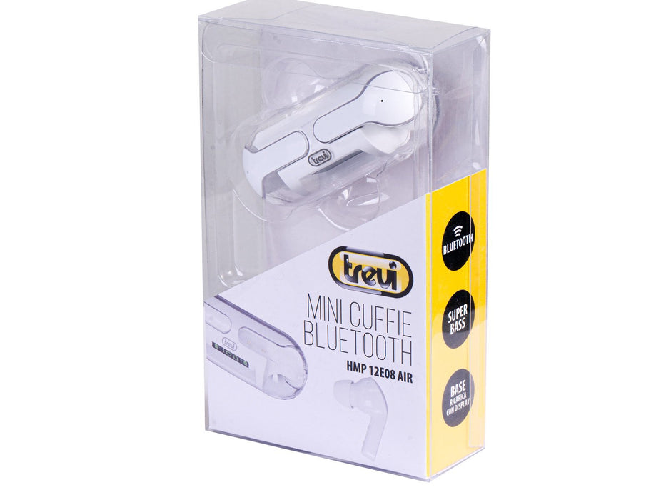 EAN 8011000040097 - Trevi HMP 12E08 AIR Auriculares Inalámbrico Dentro de oído Llamadas/Música Blanco imagen 4
