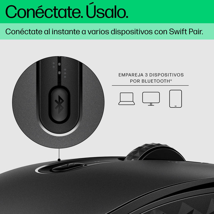 EAN 0197192652268 - HP 690 Rechargeable Wireless Mouse ratón Oficina Ambidextro Bluetooth 4000 DPI imagen 12
