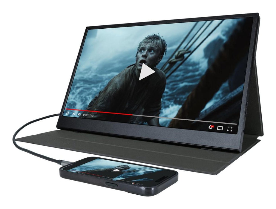 EAN 5706751081569 - Denver PMO-15602 monitor o TV portátil Monitor portátil Negro 39,6 cm (15.6") LCD 1920 x 1080 Pixeles imagen 4