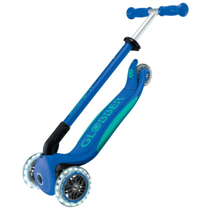 EAN 4895224409663 - Globber Primo Foldable Plus Lights Niños Patinete clásico Azul, Marina imagen 8