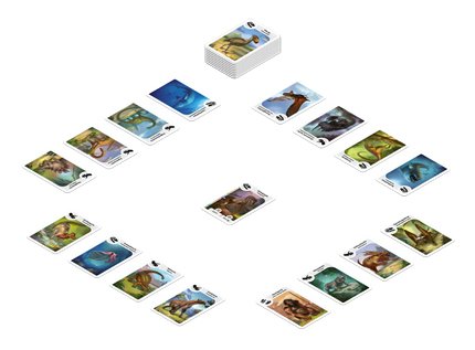 EAN 8435407642096 - Asmodee CARDDINOES juego de tablero Juego De Cartas Concurso de preguntas y respuestas imagen 2