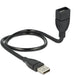 EAN 4043619834990 - DeLOCK 50cm USB 2.0 cable USB 0,5 m USB A Negro imagen 1