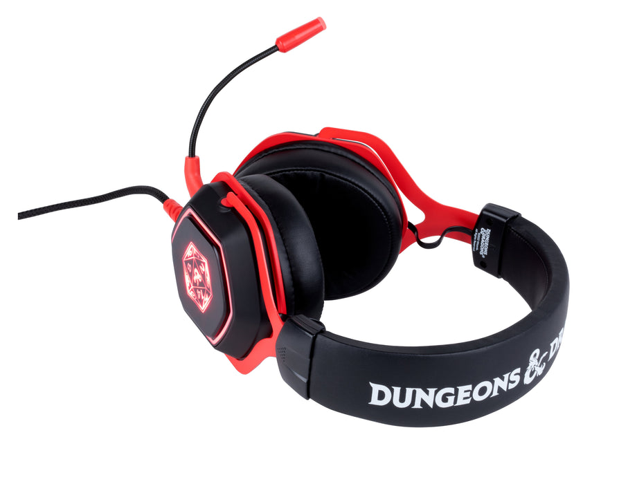 EAN 3328170294553 - Konix KX DND D20 7.1 GAMING HEADEST Auriculares Alámbrico Diadema Juego USB tipo A Negro, Rojo imagen 3